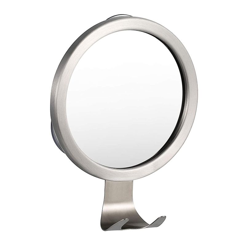 Photo 1 of Ettori Shower Mirror Fogless for Shaving with Razor Holder, Powerful Lock Suction Fogless Mirror for Shower
