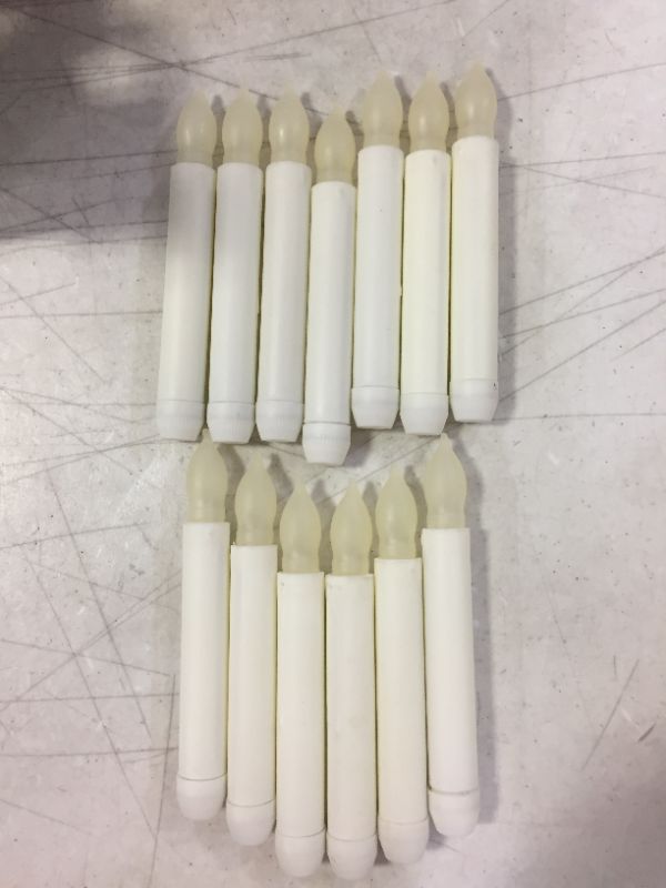 Photo 1 of 13CT Candlesticks Battery Operated ---batteries not included 