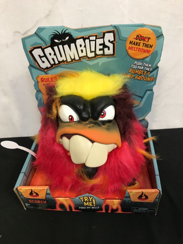 Photo 2 of Grumblies Scorch Action Figure
