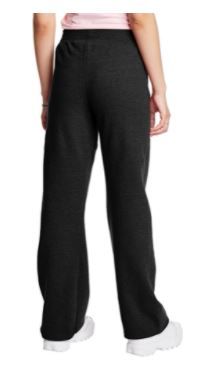 Photo 1 of Hanes Women's EcoSmart Open Bottom Leg Sweatpants
