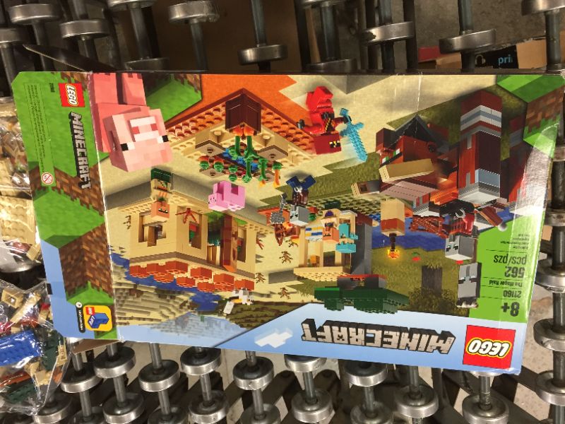 Photo 2 of LEGO Minecraft The Illager Raid 21160 Action Building Toy Set for Kids 562 Pieces