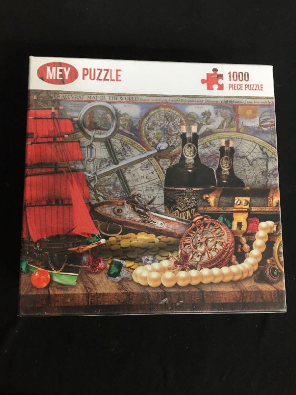 Photo 1 of 1000 PC PUZZLE FACTORY SEALED 