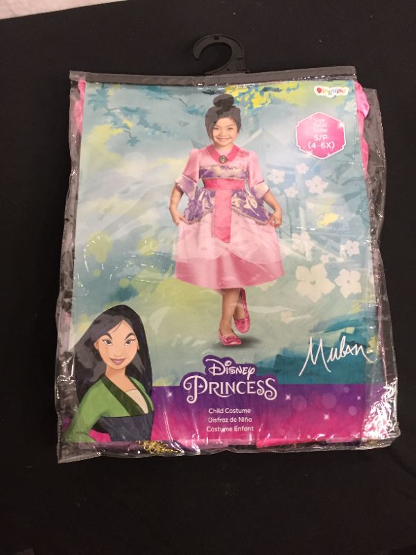 Photo 2 of Disney Princess Disney Princess Mulan Sparkle Classic Child Costume
