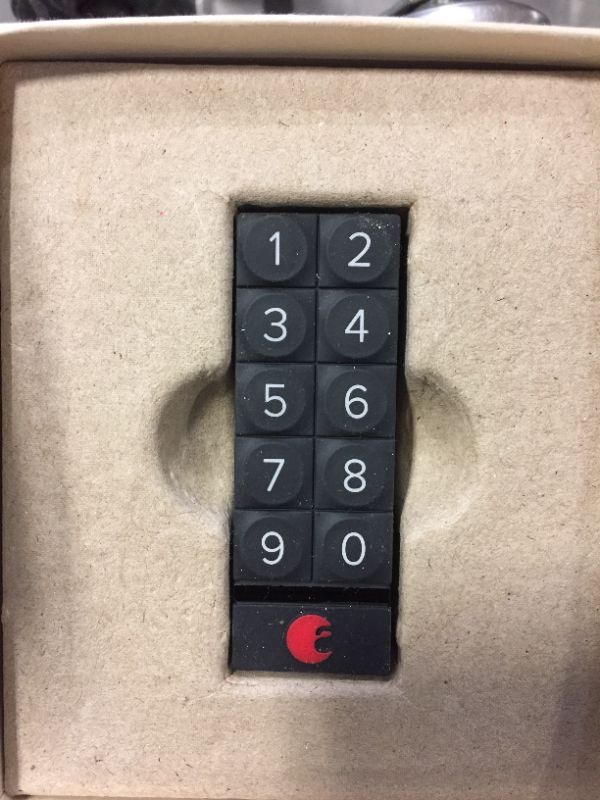 Photo 1 of August Home AK-R1 August Smart Keypad, Dark Gray