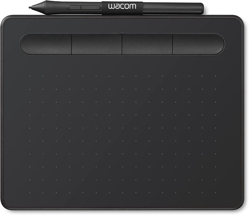 Photo 1 of Wacom Intuos Graphics Drawing Tablet for Mac, PC, Chromebook & Android (small) with Software Included - Black (CTL4100)