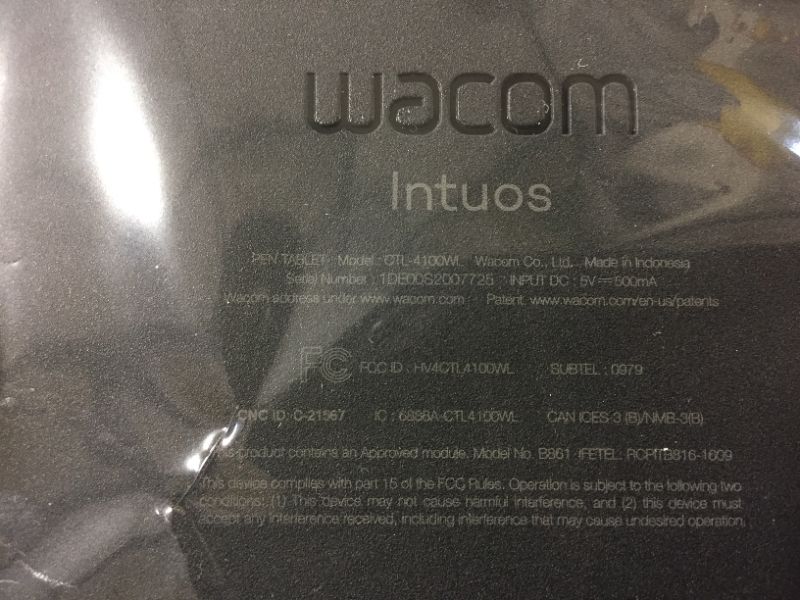 Photo 4 of Wacom Intuos Graphics Drawing Tablet for Mac, PC, Chromebook & Android (small) with Software Included - Black (CTL4100)