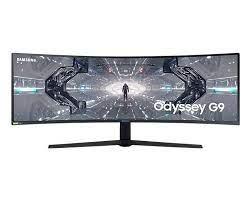 Photo 1 of SAMSUNG 49-inch Odyssey G9 Gaming Monitor | QHD, 240hz, 1000R Curved, QLED, NVIDIA G-SYNC & FreeSync | LC49G95TSSNXZA Model