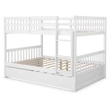 Photo 1 of Better Homes and Gardens Tristan Full-over-Full Floor Bunk Bed, White