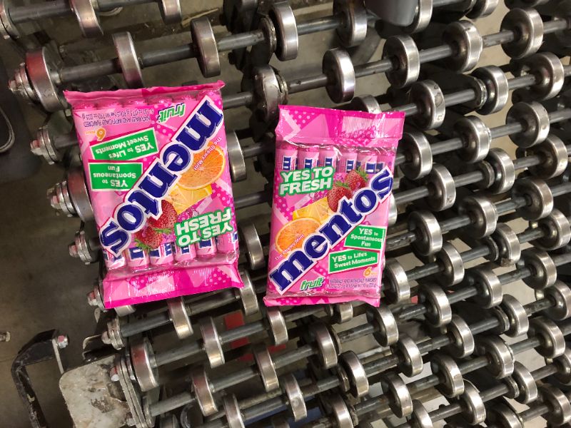 Photo 1 of 2===Mentos Mint Candy, Fruit, 1.32 oz Rolls (Pack of 6)
