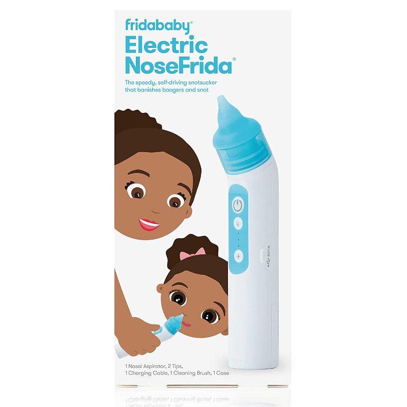 Photo 1 of FridaBaby Electric NoseFrida | USB Rechargeable Nasal Aspirator with Different Levels of Suction by Frida Baby
