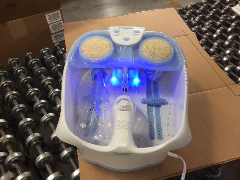 Photo 2 of Conair Hydrotherapy Footbath, Bubbles and Heat, Model FB52
