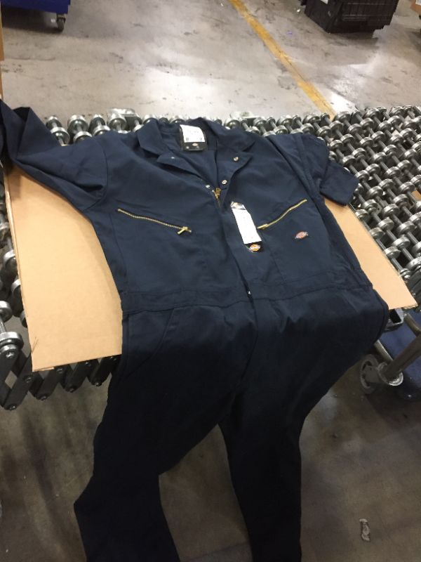 Photo 2 of Dickies Men's Deluxe Blended Long Sleeve Coveralls large 
