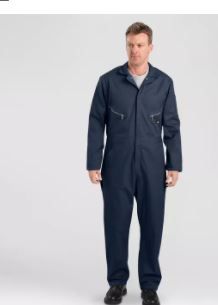 Photo 1 of Dickies Men's Deluxe Blended Long Sleeve Coveralls large 
