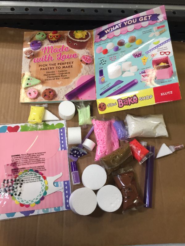 Photo 1 of New - Klutz Mini Bake Shop - Ages 6+ | 1 player
