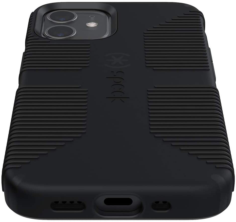 Photo 1 of Speck Products CandyShell Pro Grip iPhone 12 Mini Case, Black/Black (137595-1050)
