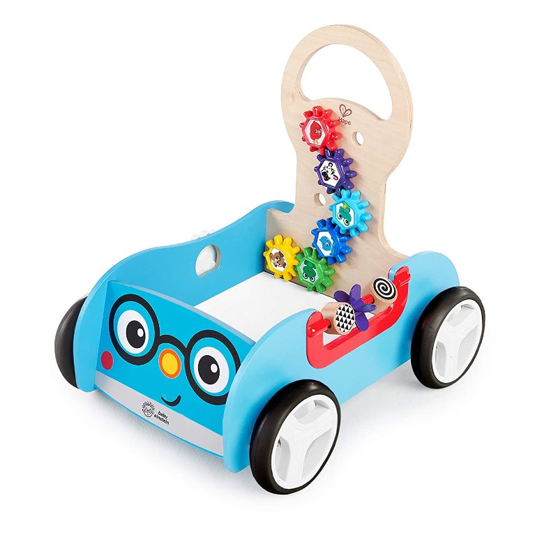 Photo 1 of Baby Einstein Discovery Buggy Wooden Activity Walker & Wagon, Ages 12 Months +
