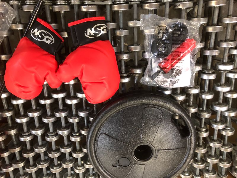 Photo 1 of NSG Punching Bag and Boxing Gloves Set for Kids – Freestanding Base Punching Ball