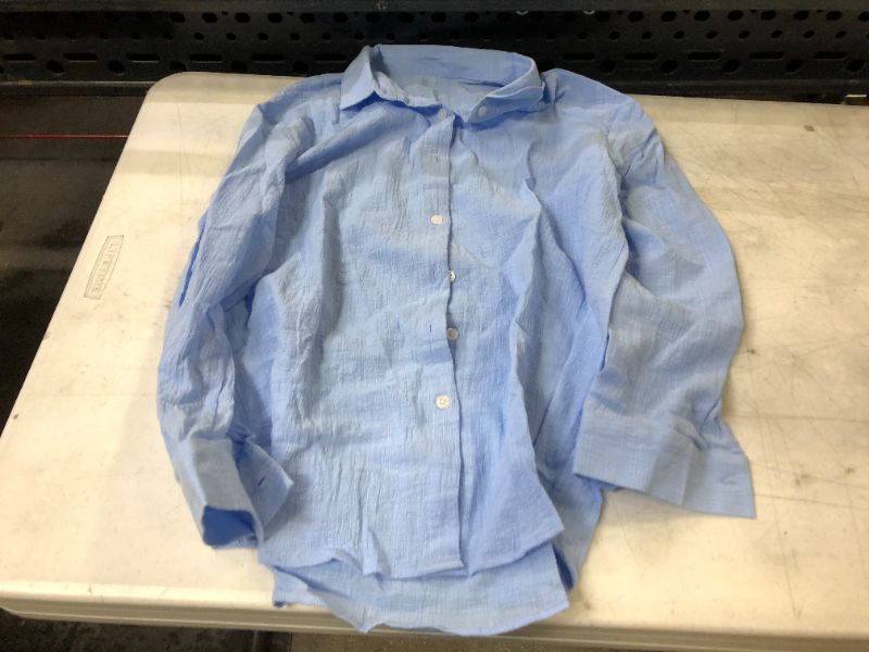 Photo 1 of BOYS BUTTONED SHIRT-UNKNOWN SIZE 