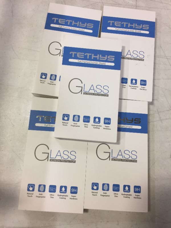 Photo 1 of GLASS PROTECTORS FOR IPHONE PRO MAX 6.7 " 5 PACK