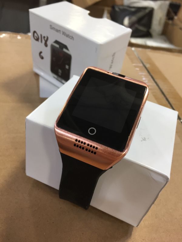 Photo 1 of 1065-O18-GOLD Model Smart Watch includes USB charging cable 