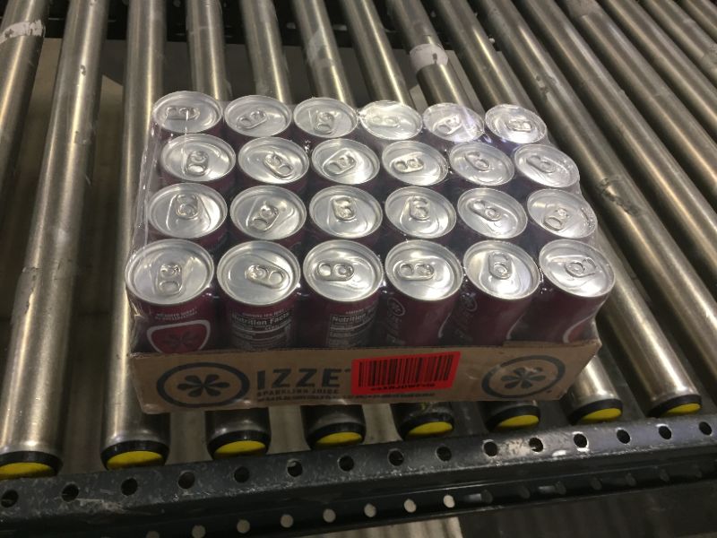 Photo 2 of (EXP 11/08/21) IZZE Sparkling Juice, Blackberry, 8.4 oz Cans, 24 Count	