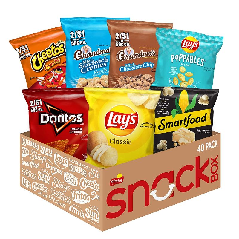 Photo 1 of (EXP 08/24/21) Frito-Lay Ultimate Snacks Mix, (40 Pack)
