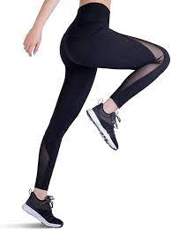 Photo 1 of Trideer Yoga Pants with Two Side Pockets, High Waisted Leggings for Women, Tummy Control Workout Gym Running Tights XL
