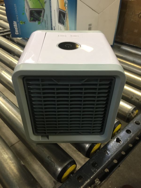 Photo 1 of Scinex Personal Air Cooler - Personal Air Conditioner for Office Desk, Small Portable AC Air Conditioner - Mini Air Conditioner Room Cooler with Built-In LED Night Light
