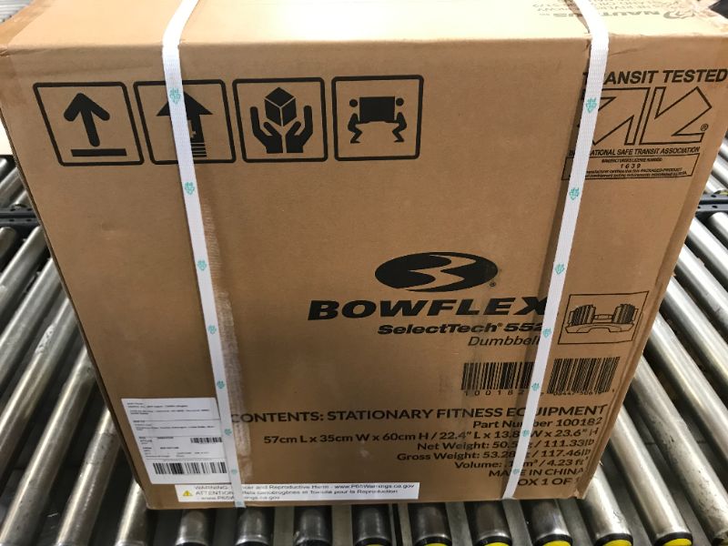 Photo 3 of Bowflex SelectTech 552 Adjustable Dumbbell Set (FACTORY SEALED)