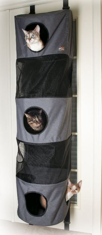 Photo 4 of K&H PET PRODUCTS HANGIN' MULTI-STORY CAT CONDO BY K&H PET PRODUCTS
