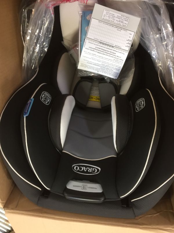 Photo 2 of Graco Extend2Fit Convertible Car Seat, Ride Rear Facing Longer with Extend2Fit, Gotham
