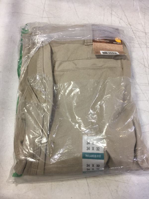 Photo 2 of Carhartt Rugged Work Khaki Pant for Mens  34 x 32