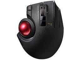 Photo 1 of ELECOM M-XPT1MRXBK Trackball Mouse 8 Button Wired