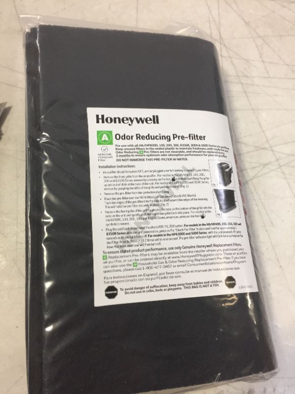 Photo 2 of 
Honeywell HRF-A200 Pre-Cut Carbon Pre-Filter For HPA200 Series Air Purifiers -