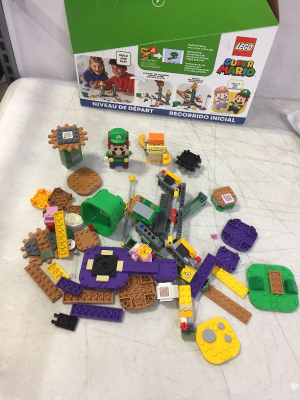 Photo 2 of LEGO Super Mario Adventures with Luigi Starter Course 71387 Building Kit; Collectible Toy Playset 