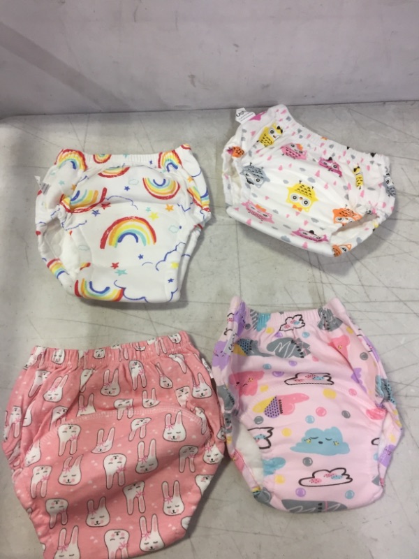 Photo 1 of HI I AM UOU RESUABLE DIAPERS SIZE 2T 4 PACK 