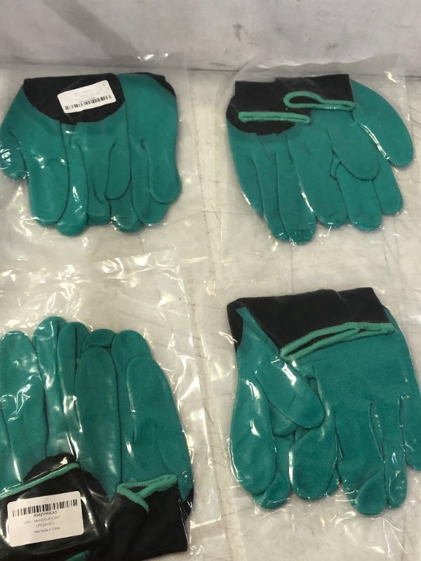 Photo 1 of 4 PACK GARDEN GLOVES 