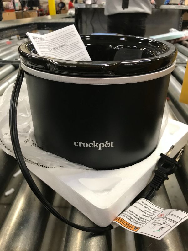 Photo 2 of Crock-pot 1.5quart Slow Cooker Black