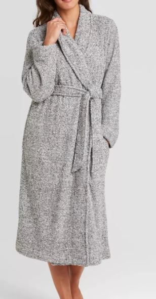 Photo 1 of Women's Cozy Chenille Robe - Stars Above M/L