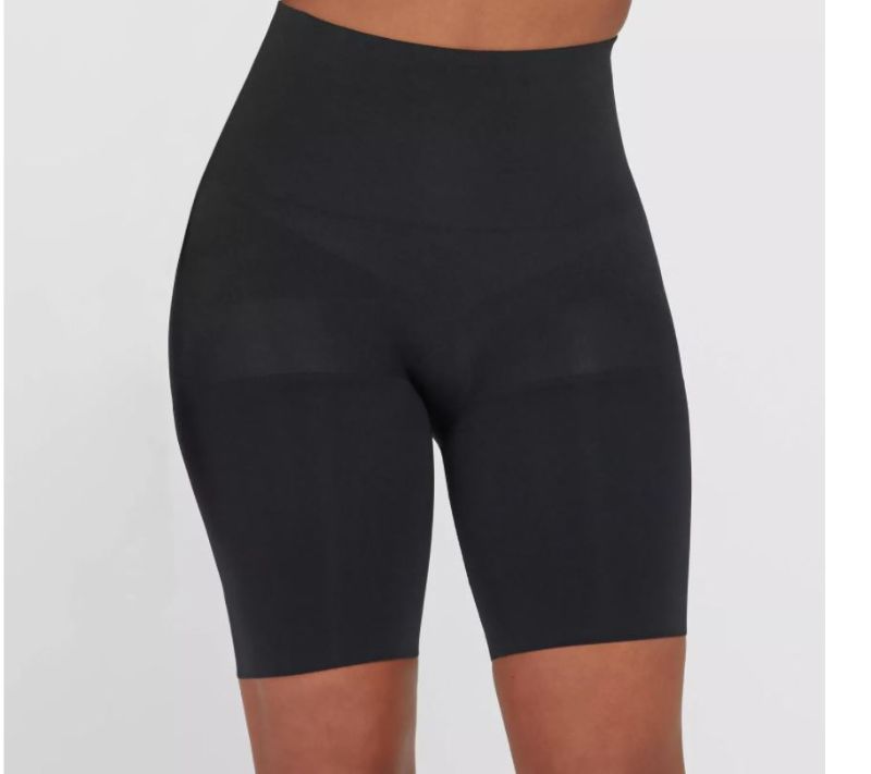 Photo 1 of ASSETS by SPANX Women's Remarkable Results Mid-Thigh Shaper Small