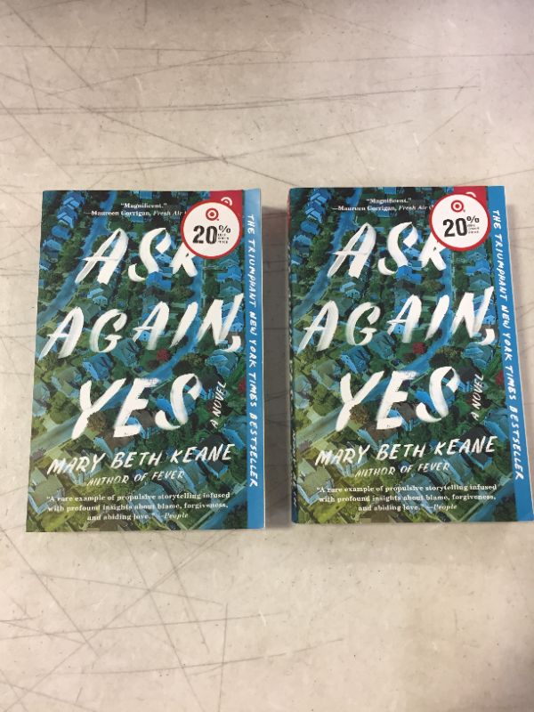 Photo 2 of 2 pack - Ask Again, Yes by Maary Beth Keane Paperback