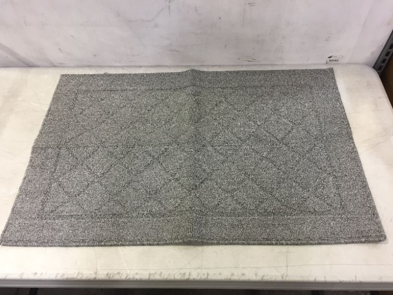 Photo 1 of 18 x 26 Bath Rug - Threshold Grey
