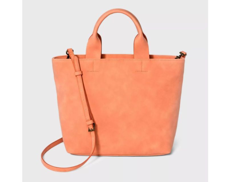 Photo 1 of Rowan Tote Handbag - Universal Thread Coral