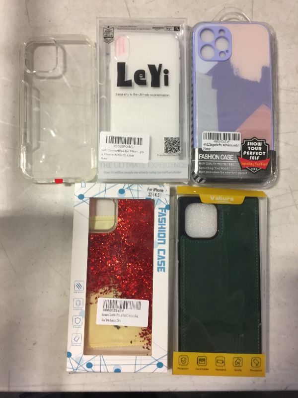 Photo 1 of 5PK MISC MIXED ASSORTED CELL PHONE CASES