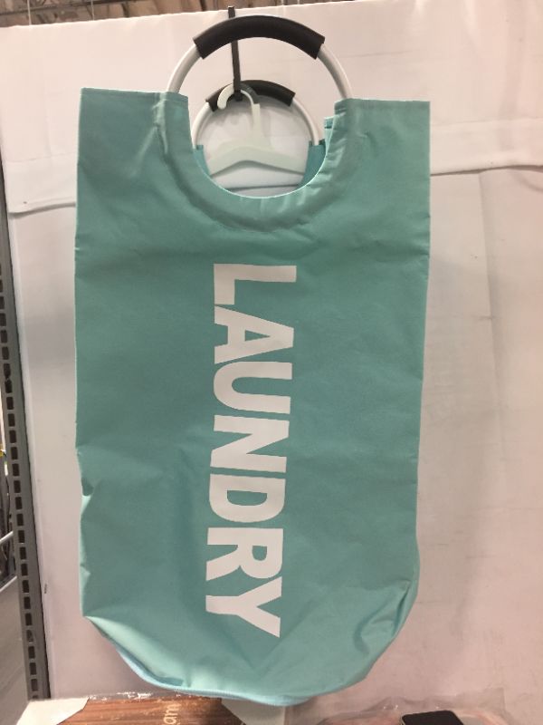 Photo 1 of LARGE BLUE LAUNDRY BAG WITH HANDLES