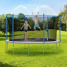 Photo 1 of JUOIFIP 50 FT TRAMPOLINE SPRINKLER FOR KIDS