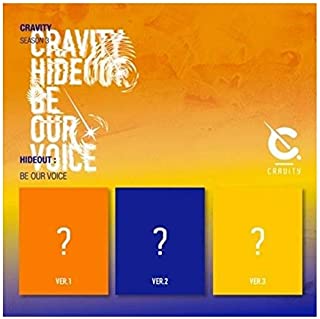 Photo 1 of Cravity Season3. Hideout: Be Our Voice Version.3 CD+132p PhotoBook+1p Sticker+1p Polaroid+Message PhotoCard Set+Tracking Kpop Sealed (FACTORY SEALED SHUT)