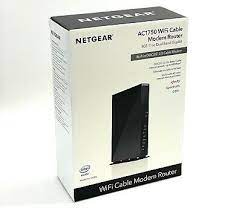 Photo 1 of NETGEAR AC1750 4 Port Gigabit WiFi Cable Modem Router DOCSIS 3.0 (Model C6300) (FACTORY SEALED SHUT)