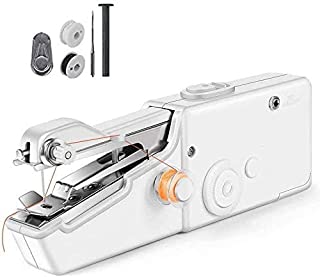 Photo 1 of Handheld sewing machine, portable mini electric cordless sewing machine 