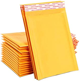 Photo 1 of Bubble Mailers, 6x10 inches Self Sealing Bubble Mailers Padded Shipping Envelopes (Kraft, 25 Pack)